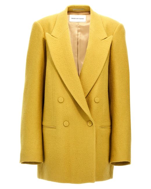 Dries Van Noten Yellow Blazer "Blink"
