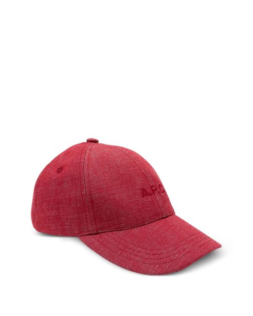 A.P.C. Red Charlie Baseballkappe
