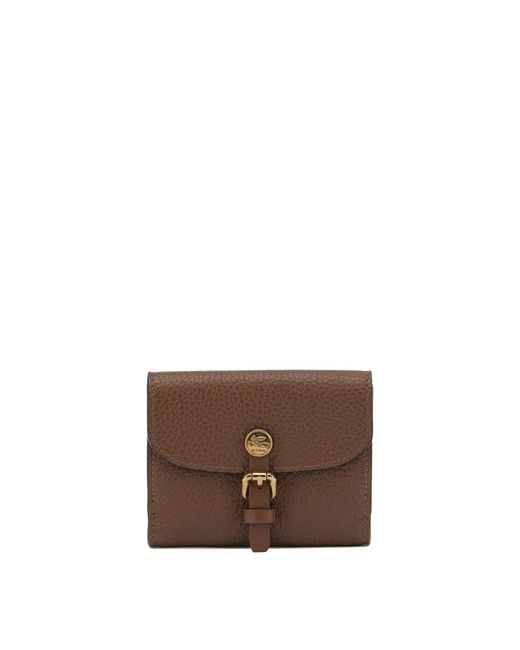 Etro Brown "Pony" Wallet