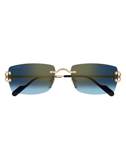Décor C Classique De Ct0550S -002 di Cartier in Black da Uomo
