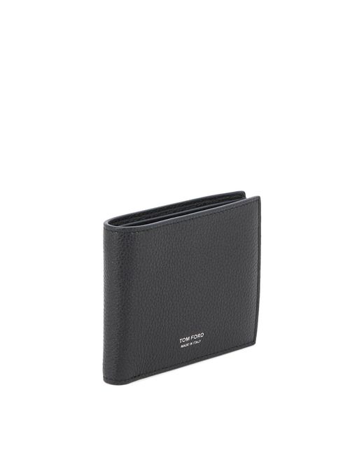 Wallet con logo di Tom Ford in Black da Uomo