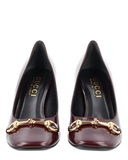 Gucci Brown Décolleté "Lady"