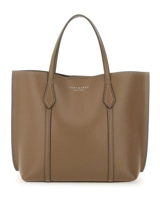 Tory Burch Brown Small Perry Tote