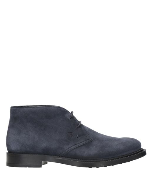 Tod's Blue Boots for men