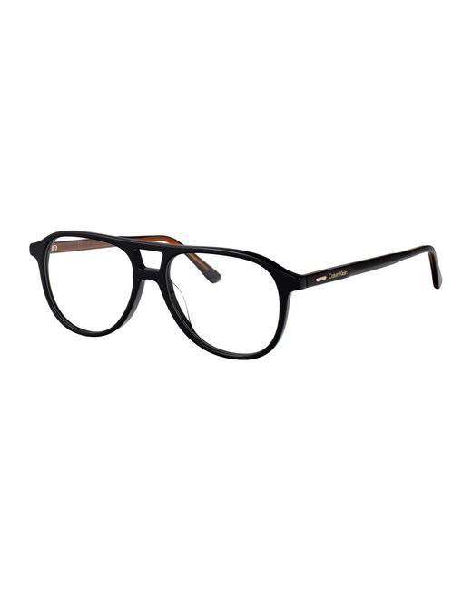 Calvin Klein Black Acetate Glasses