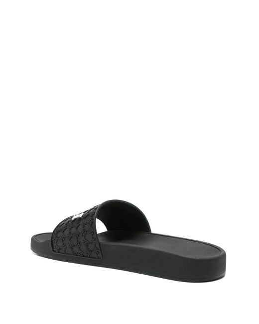 Amiri Black Ma Quad Slides for men