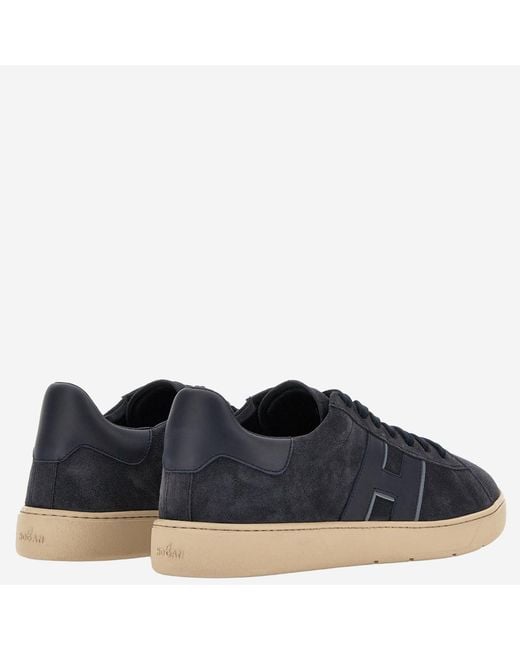 Hogan Blue Cool Leather Sneakers