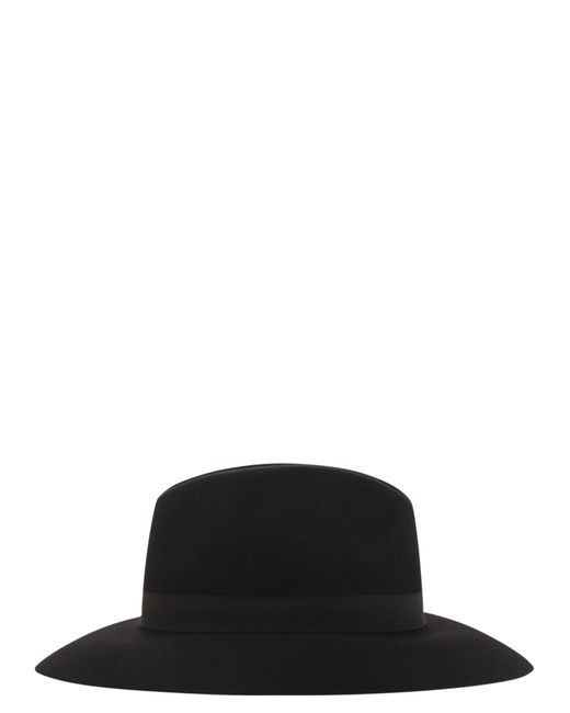 Fay Black Wool Felt Hat