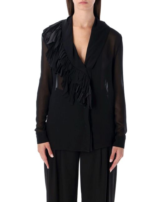 Alberta Ferretti Black T -Shirts und Polos schwarz