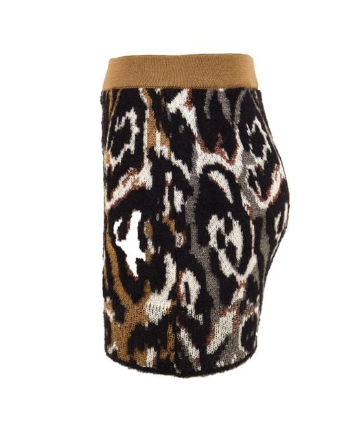Akep Black Skirts Multi Colour