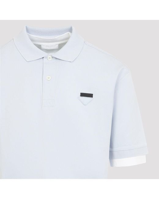 Prada Blue Polo