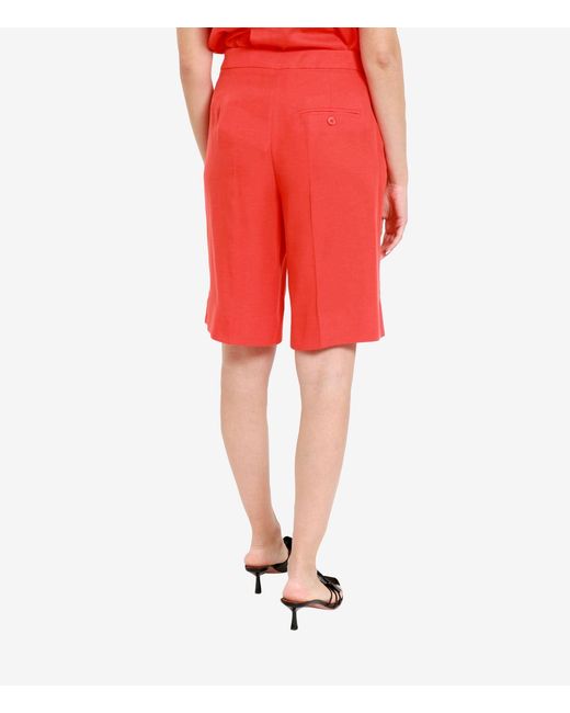 Kaos Shorts Schellak Rood in het Red