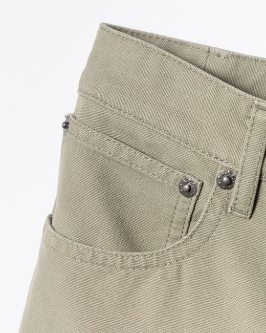 A.P.C. Gray Hose grün