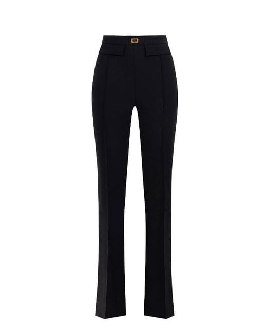 Elisabetta Franchi Blue Trousers