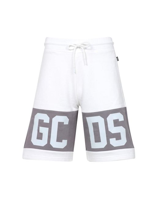 Gcds Shorts Wit in het White voor heren
