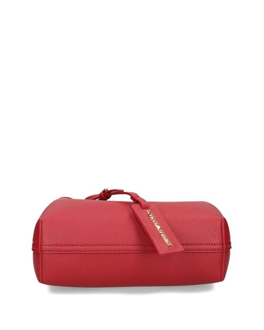 Emporio Armani Red Rote Bordeaux Taschen Mit Abnehmbarem Riemen