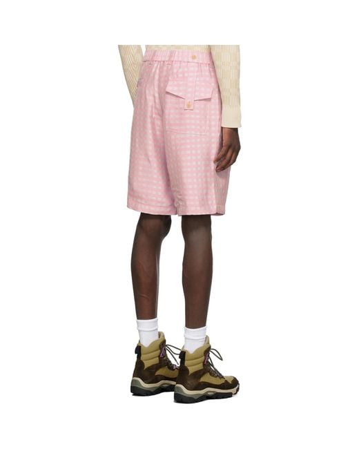 Jacquemus 'Le Short Gelati' Shorts in Pink für Herren