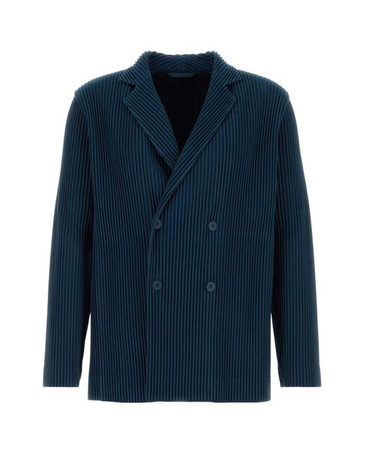 Homme Plissé Issey Miyake Blue Tailored Pleats 1 for men