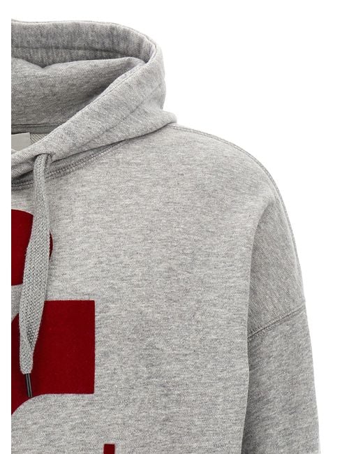 'Miley' sudadera con capucha Isabel Marant de hombre de color Gray