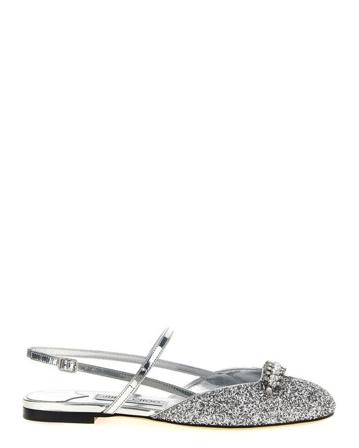 Jimmy Choo White 'Belinda' Slingback