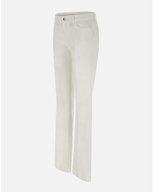 Liu Jo White Bootcut Flare Jeans