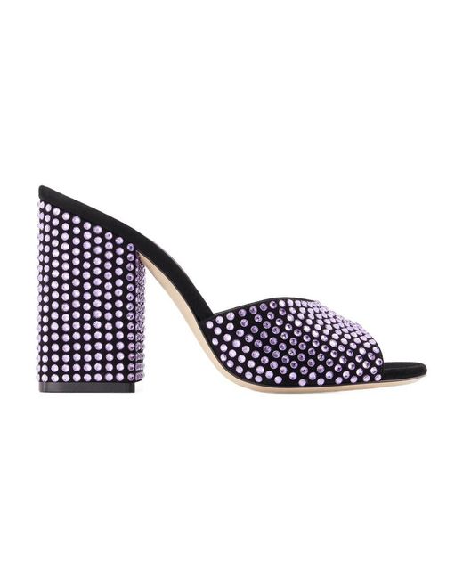 Paris Texas Blue Holly Anja Sandals
