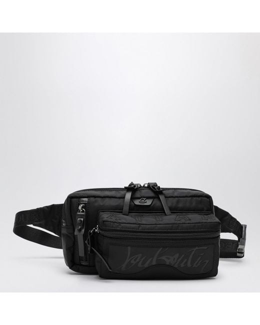 Christian Louboutin Black Loubideal Bumbag for men