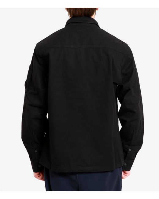 C.P. Camisas de la compañía negras C P Company de hombre de color Black