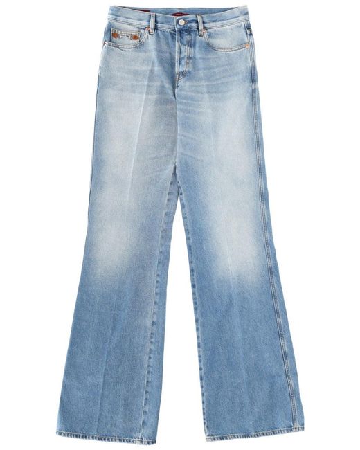 Gucci Blue Leg Jeans