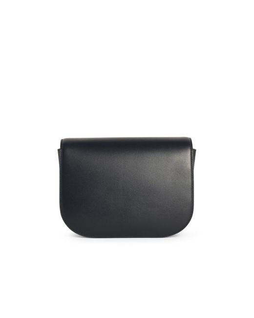 Furla Black 'Sfera' Lear Crossbody Bag for men