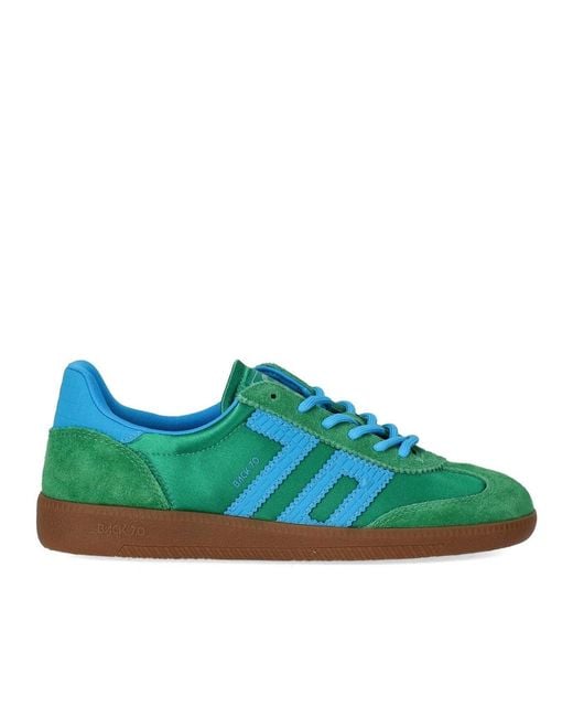 Back70 Green Ghost Satin Sneaker
