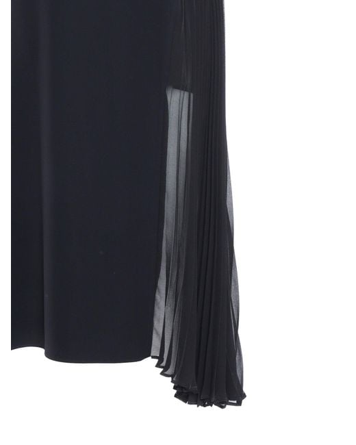 P.A.R.O.S.H. Blue P.A.R.O..H. Midi Dress