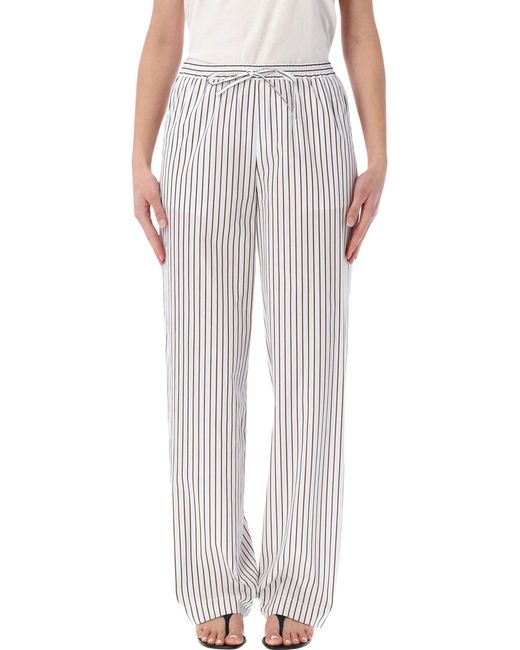 Loulou Gray Cisco Straight Leg Pants