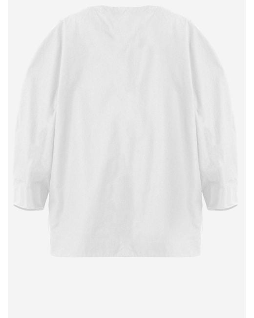 Jacquemus White Painter's Shirt