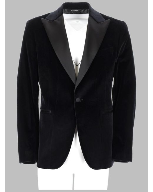 Brian Dales Blue Classic Cotton Jacket For