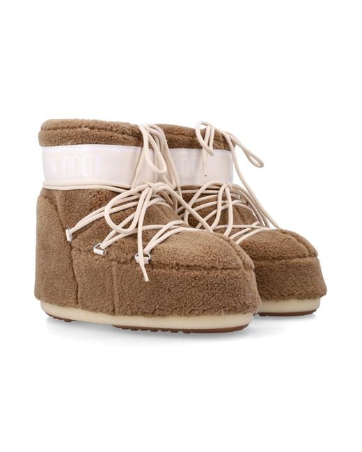 Moon Boot Brown Flat Shoes