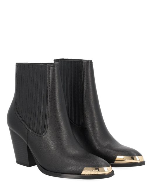 Versace Jeans Couture Black Abs Heel Boot
