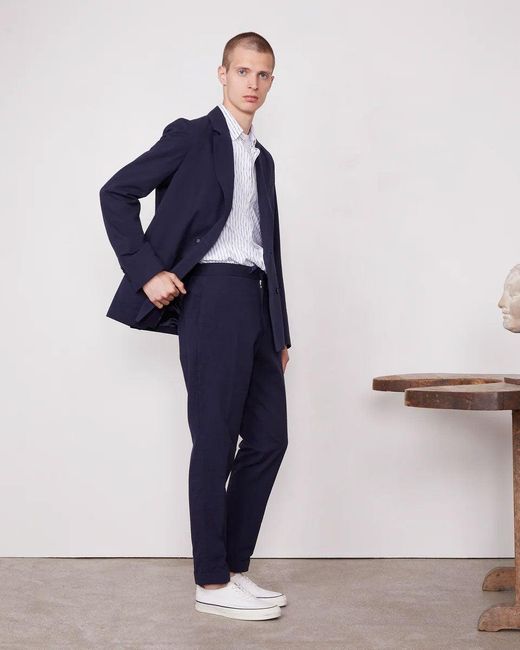 Officine Generale Jackets Blue