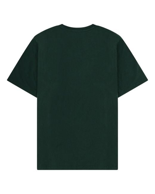 Maison Kitsuné Green T Shirt "Fox Head"