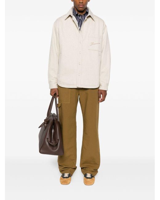 Jacquemus White Boulanger Overshirt for men