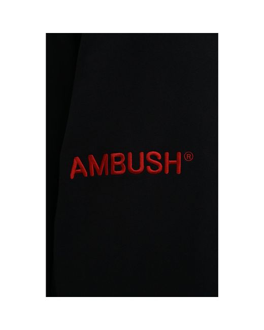 Ambush Black Logo Sweartshirt for men