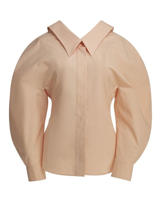 Givenchy Natural "Cut-Out" Casual Shirt