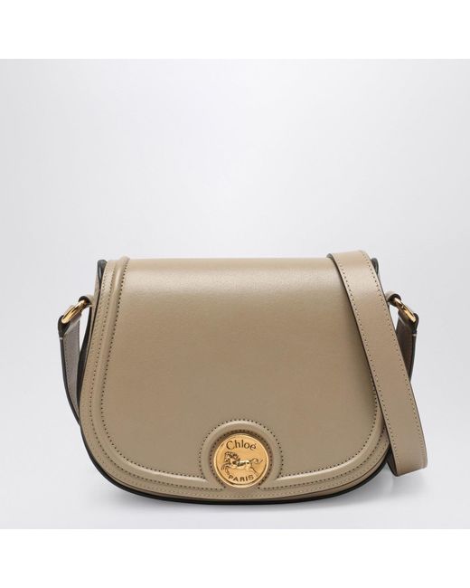Chloé Natural Saddle Horse Medal Bag