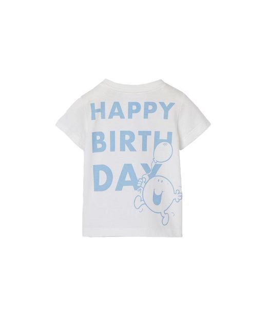 Gucci White "Happy Birthday" T Shirt