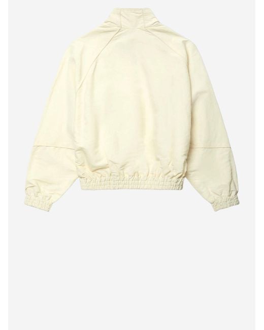 Willy Chavarria Natural Viscose Blend Jacket With Front Embroidery