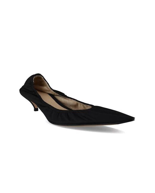The Row Black Liisa Pumps