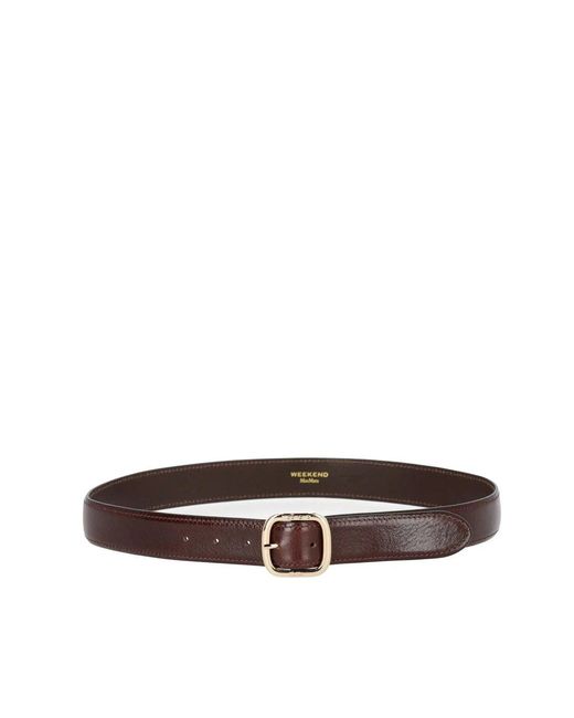 Weekend by Maxmara Brown Aereo Belt