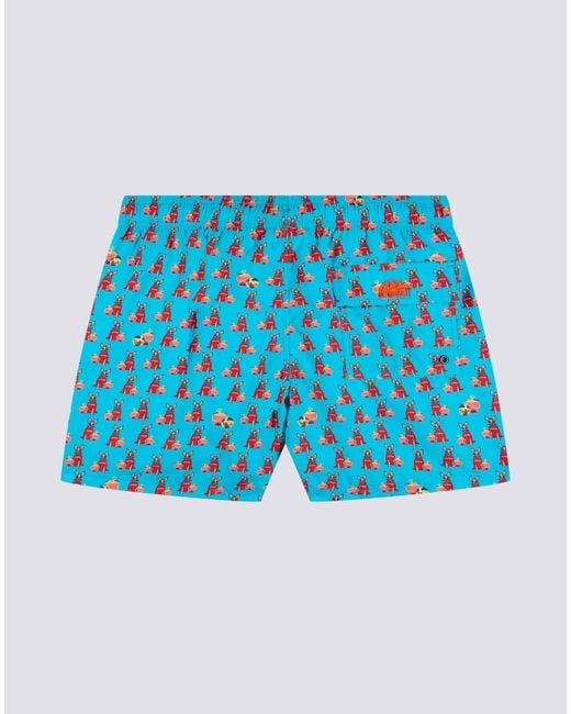 SUNDEK X PELO FOUNDATION Blue Boardshort for men