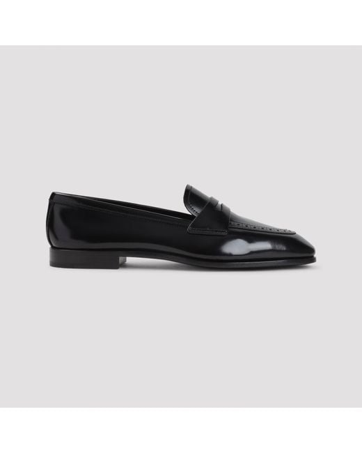 Church's Black Onyx Penny Loafers