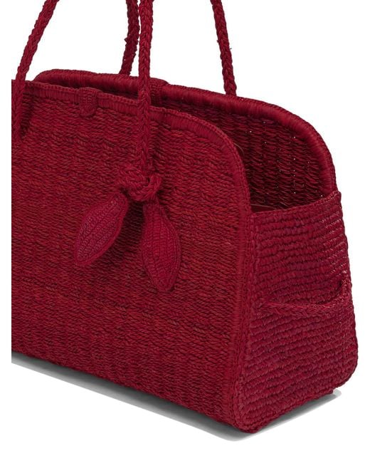 Jacquemus Red "Le Turismo" Medium Handbag